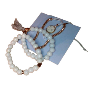 New Amelia Rue Cora 4 Bracelet Set Boho Layering